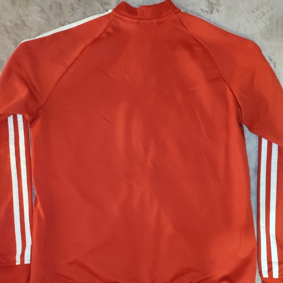 Adidas | Red Track Jacket Size Youth XL - Picture 2 of 8